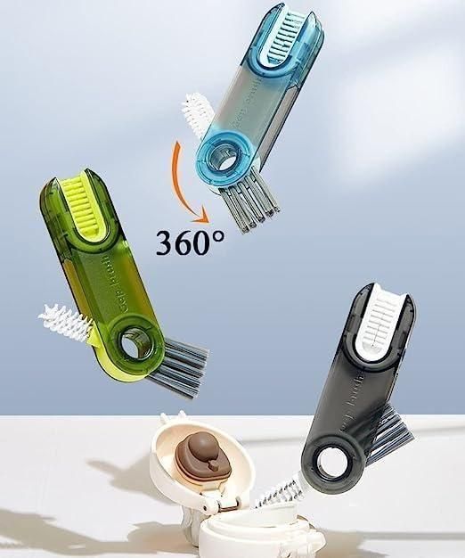 3 in 1 Bottle Gap Cleaner Brush