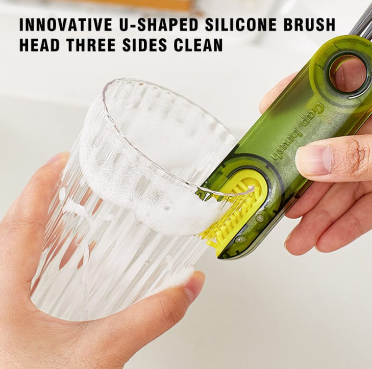 3 in 1 Bottle Gap Cleaner Brush
